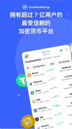 CoinMarketcap官网中文版最新下载免费版