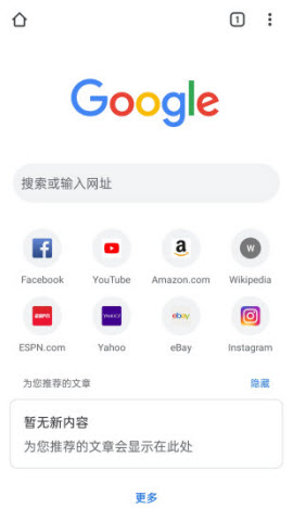 谷歌chrome安卓版中文