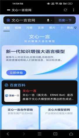 文心一言APP手机版