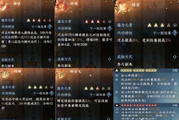 《逆水寒手游》碎梦技能搭配攻略