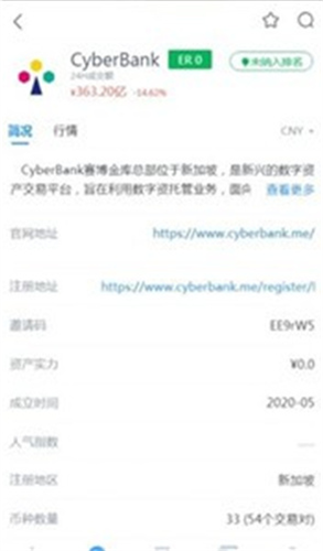 cyberbank交易所2023下载安装