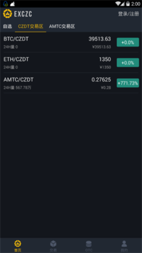 czc交易所下载安装2023版