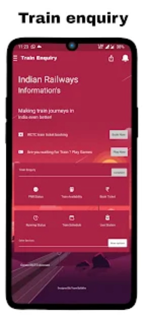 印度铁路信息查询app-插图2