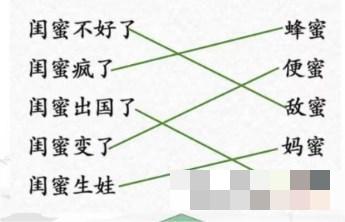 《汉字找茬王》楼语考试通关攻略