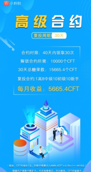 小蚂蚁CFT挖矿app下载