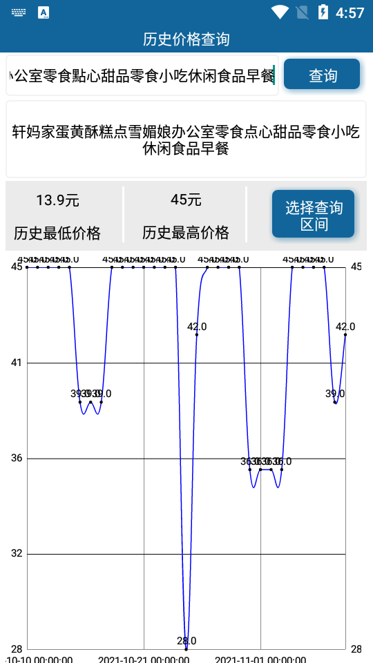 历史价格查询下载安装苹果版