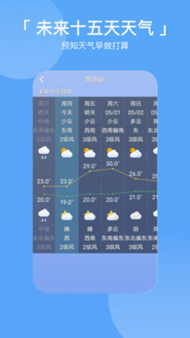 桌面天气预报手机版