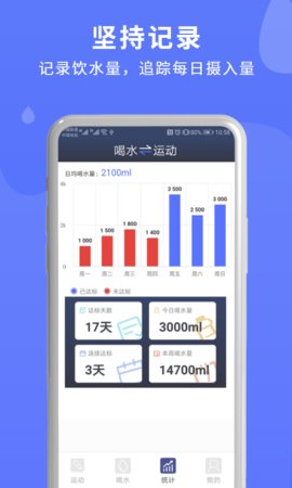 蓝米喝水app手机版下载