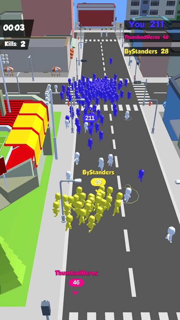 人群竞赛3D苹果下载手机版