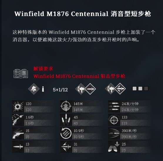 《猎杀：对决》如何使用winfieldM1876消音型步枪_《猎杀：对决》winfieldM1876消音型步枪厉害吗