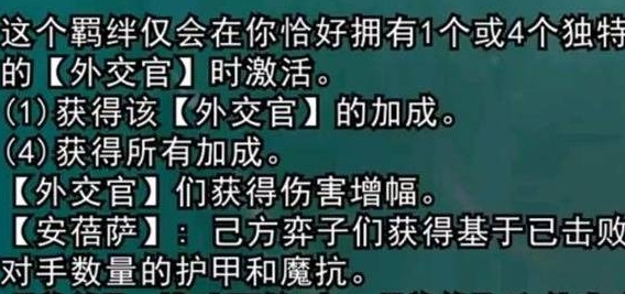 云顶之弈S13外交官羁绊棋子介绍_S13外交官羁绊效果一览